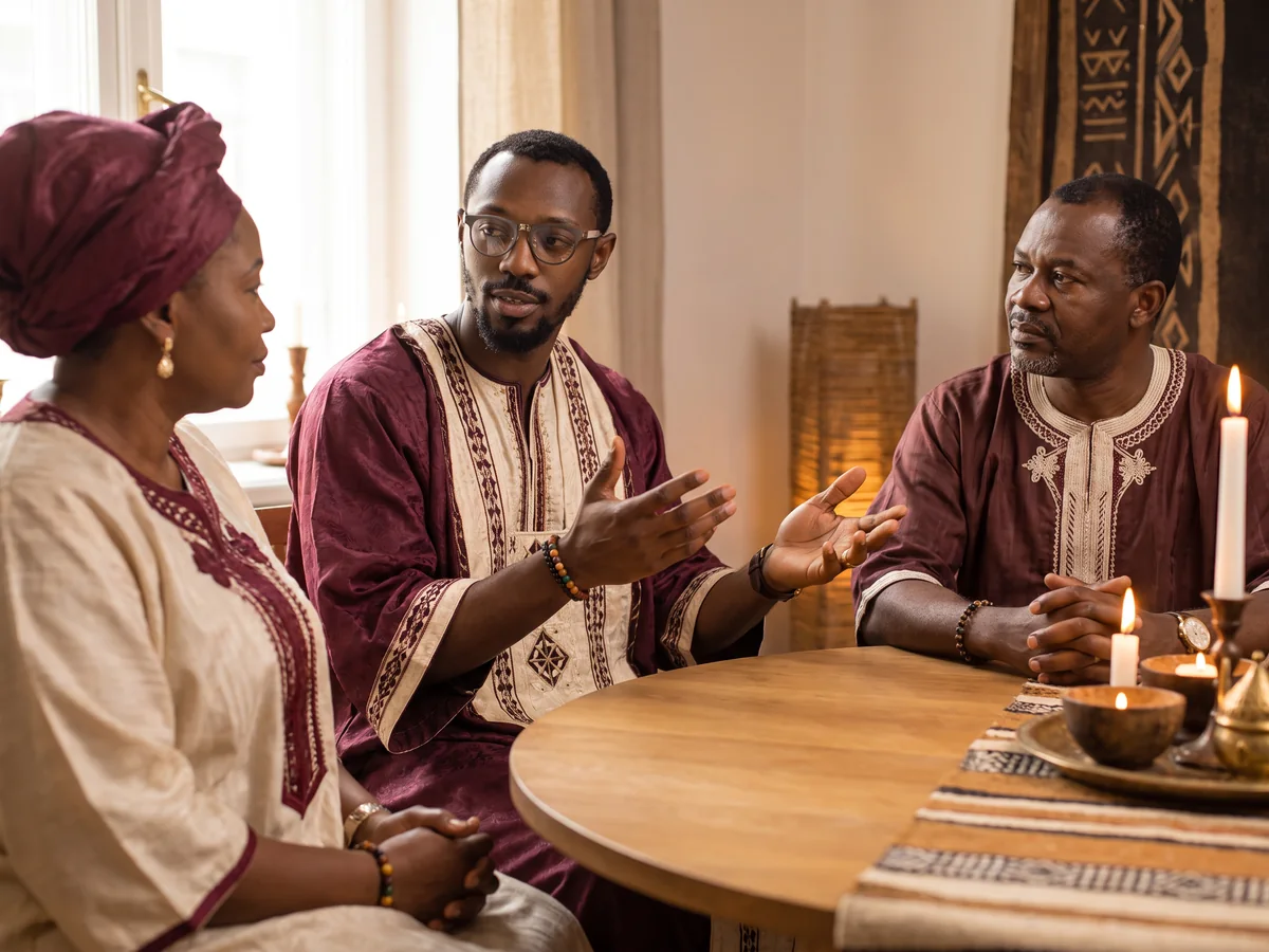 Maître Katanga — Réconciliation familiale